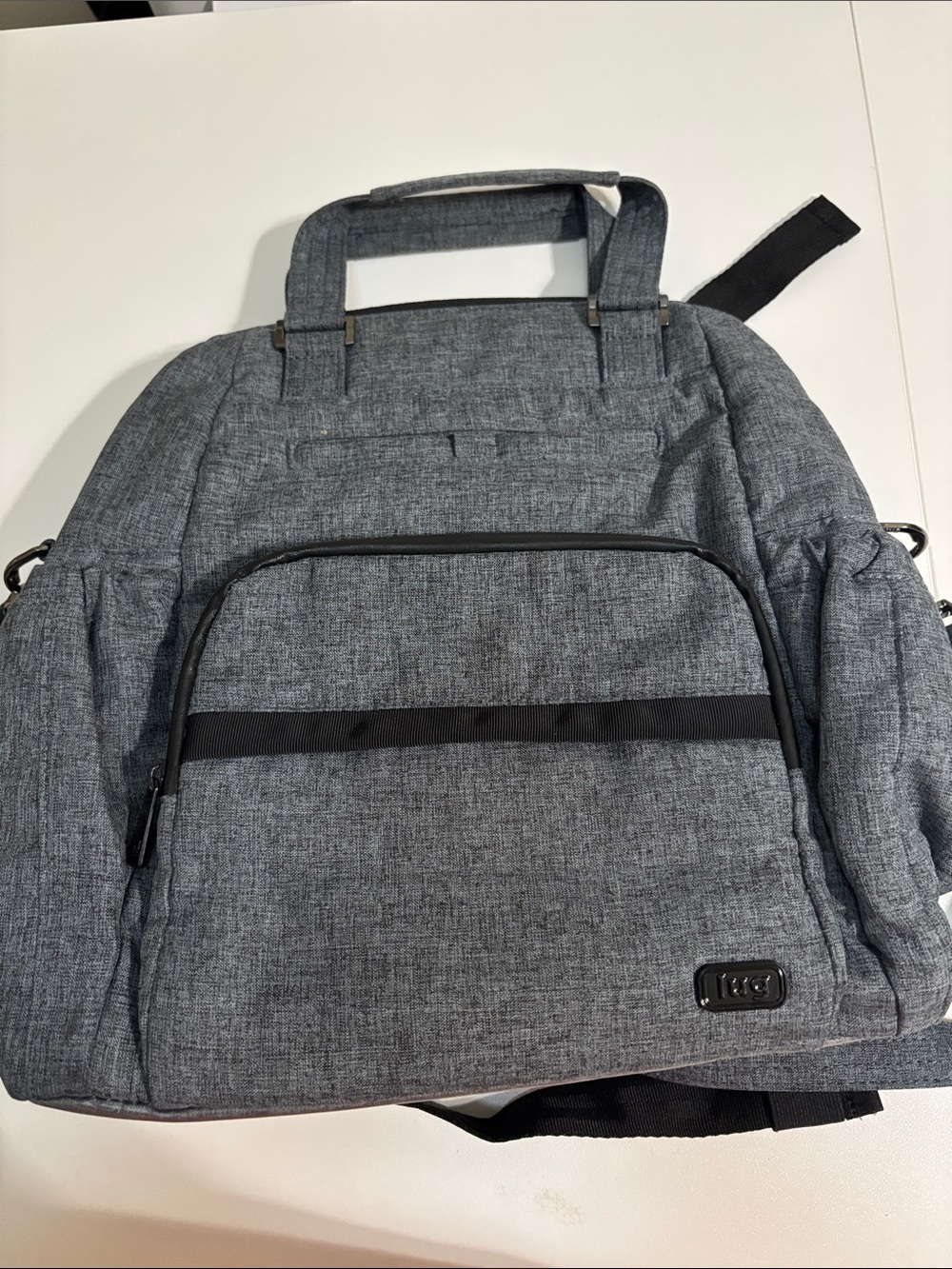 Lug Gray Cantor Convertible Tote bag